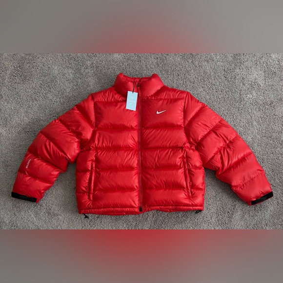 Nike Other - RARE Nike x NOCTA Drake Sunset Red Puffer Jacket DO2783-657 Mens Size XXL